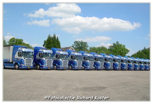 Bentum Line-up Scania R's (0)-BorderMaker Richard