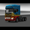 ets2 Scania 124L 6x2 Zandbe... - prive skin ets2