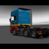 ets2 Scania 124L 6x2 Zandbe... - prive skin ets2