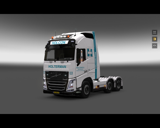 ets2 Volvo Fh16 6x2 2013 Holterman Markelo prive skin ets2