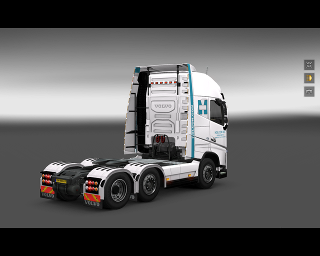 ets2 Volvo Fh16 6x2 2013 Holterman Markelo 2 prive skin ets2