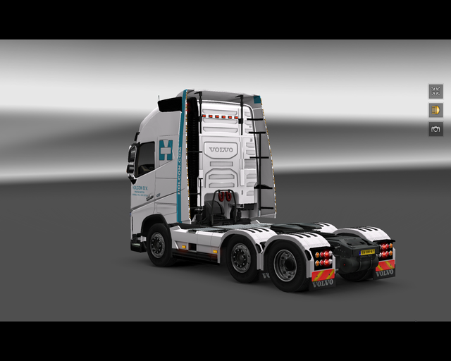 ets2 Volvo Fh16 6x2 2013 Holterman Markelo 3 prive skin ets2