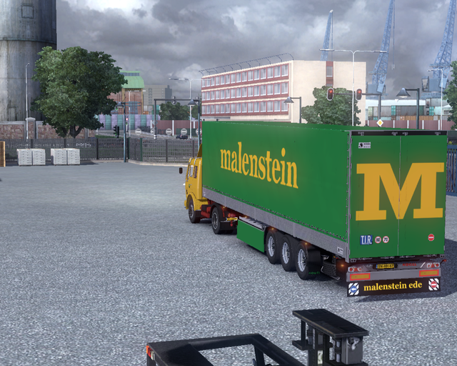 ets2 Mercedes NG 1631 4x2 + zeiltrailer Malenstein prive skin ets2