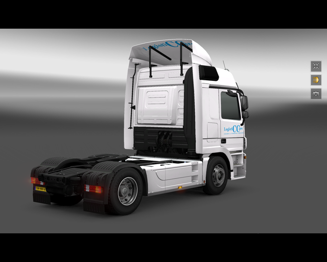 ets2 Mercedes Actros MP3 LogistiCCare Twello 2 prive skin ets2