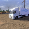 ets2 Mercedes Actros MP3 + ... - prive skin ets2