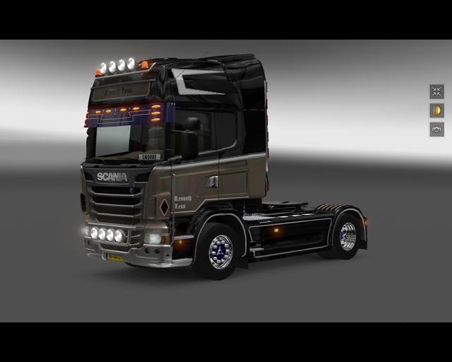 ets2 Scania R730 4x2 Kenneth Leus (B) prive skin ets2