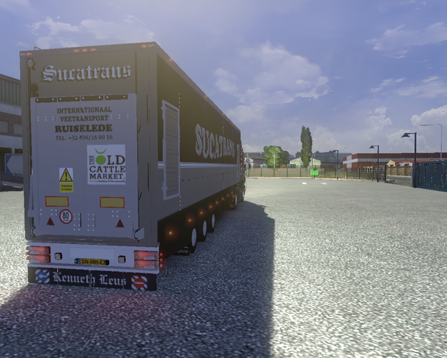 ets2 Scania R730 4x2 Kenneth Leus (B) + Veetrailer prive skin ets2