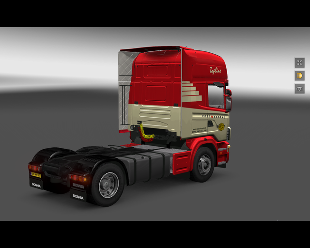 ets2 Scania 124L 420 4x2 Post Kogeko 2 prive skin ets2