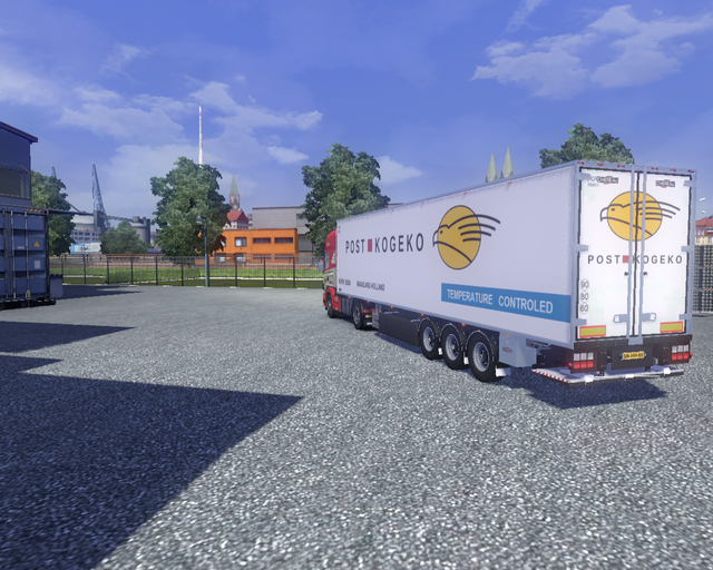 ets2 Scania 124L 420 4x2 + coolliner(oude style) P prive skin ets2