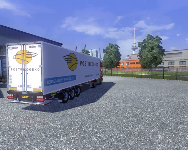 ets2 Scania 124L 420 4x2 + coolliner(oude style) P prive skin ets2