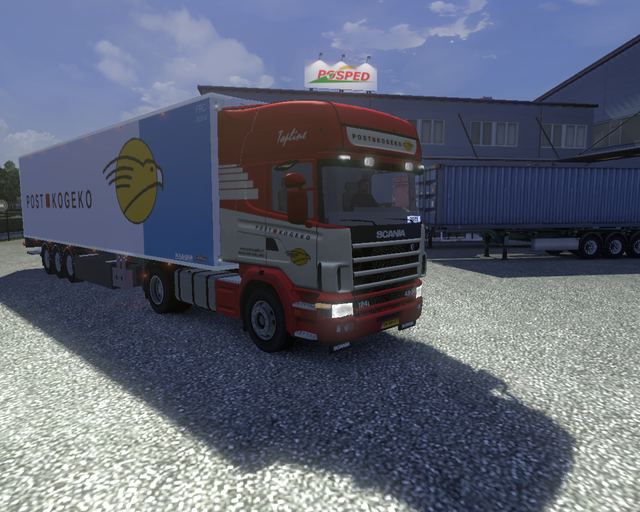 ets2 Scania 124L 420 4x2 + coolliner(nieuwe style) prive skin ets2