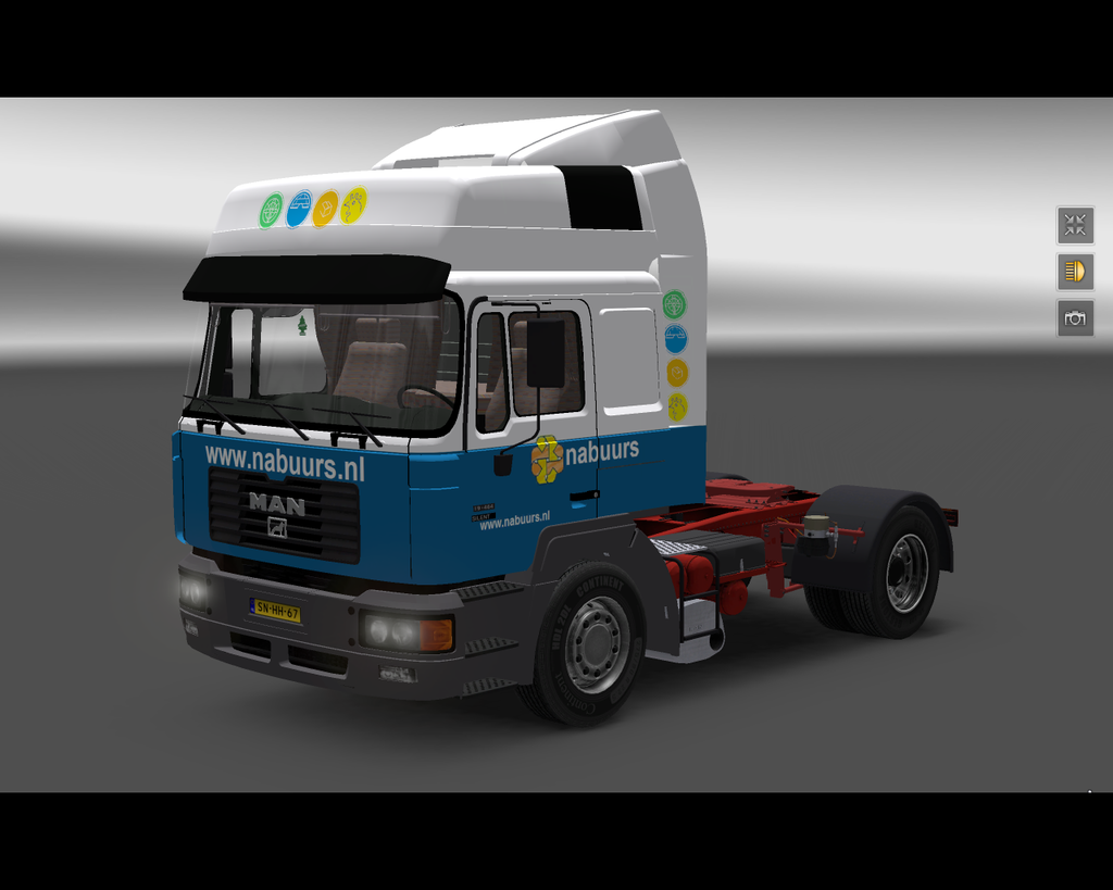 ets2 Man F2000 Silenz Nabuurs Haps - prive skin ets2