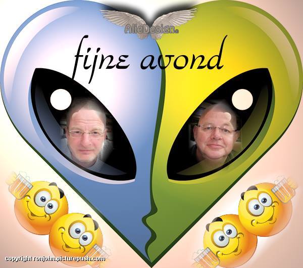 Ron en John door Alie 16-02-15 Foto bewerking