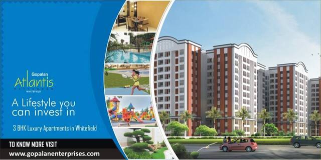 Gopalan Atlantis, one of the premier residential p Gopalan Atlantis â€“ Whitefield