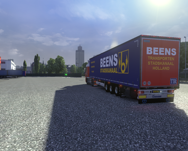 ets2 Daf XF + Krone Profiliner Beens Transport Sta prive skin ets2