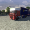 ets2 Daf XF 6x4 BDF + tande... - prive skin ets2