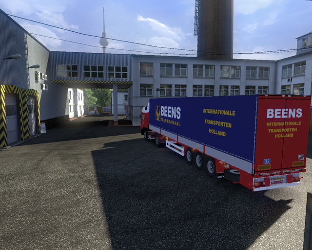 ets2 Man F2000 silenz + schmitz trailer Beens& Zn  prive skin ets2