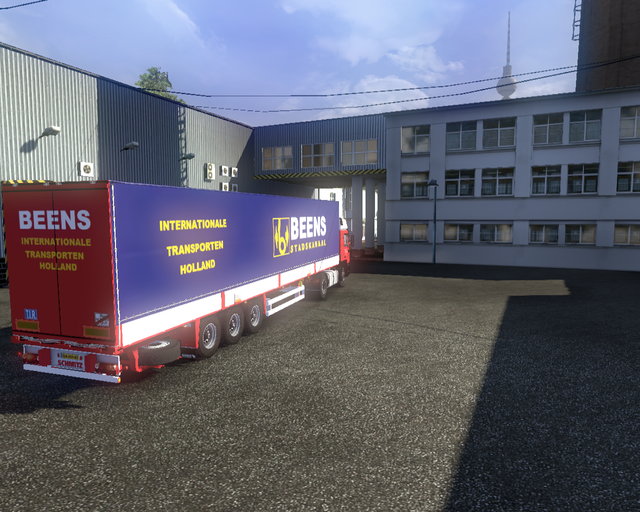 ets2 Man F2000 silenz + schmitz trailer Beens& Zn  prive skin ets2