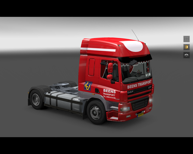 ets2 Daf CF 4x2 Beens Transport Stadskanaal 1 prive skin ets2