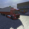 ets2 Daf CF + 2 asser trail... - prive skin ets2