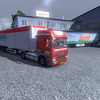 ets2 Daf CF + bodex trailer... - prive skin ets2