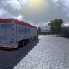 ets2 Daf CF + bodex trailer... - prive skin ets2