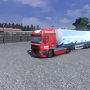 ets2 Daf CF + tank trailer ... - prive skin ets2