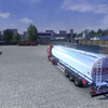 ets2 Daf CF + tank trailer ... - prive skin ets2