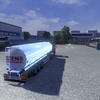 ets2 Daf CF + tank trailer ... - prive skin ets2