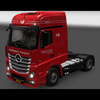 ets2 Mercedes Actros MP4 Za... - prive skin ets2