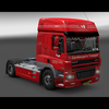 ets2 Daf XF Zandbergen's Tr... - prive skin ets2