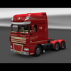 ets2 Daf XF105 6x4 Zandberg... - prive skin ets2