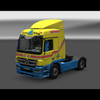 ets2 Mercedes Actros 4x2 MP... - prive skin ets2