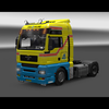 ets2 Man TGA 4x2 AB Texel - prive skin ets2