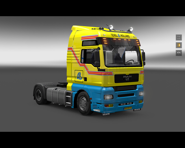 ets2 Man TGA 4x2 AB Texel 1 prive skin ets2