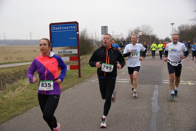 DSC06260 Halve van Oostvoorne 14-3-2015