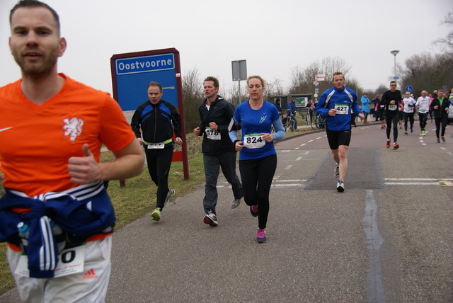 DSC06262 Halve van Oostvoorne 14-3-2015