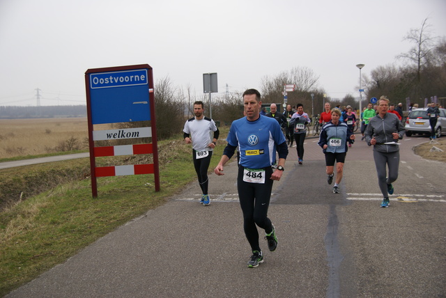 DSC06286 Halve van Oostvoorne 14-3-2015