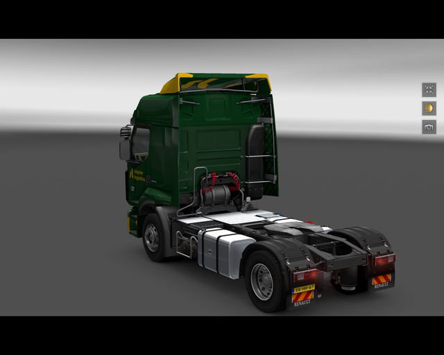 ets2 Renault Premium 4x2(old logo) Sluyter Logisti prive skin ets2