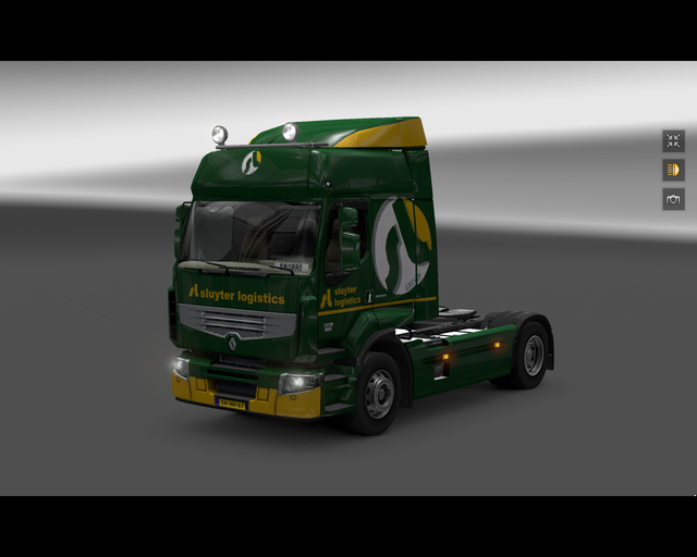 ets2 Renault Premium ( new logo) Sluyter Logistics prive skin ets2