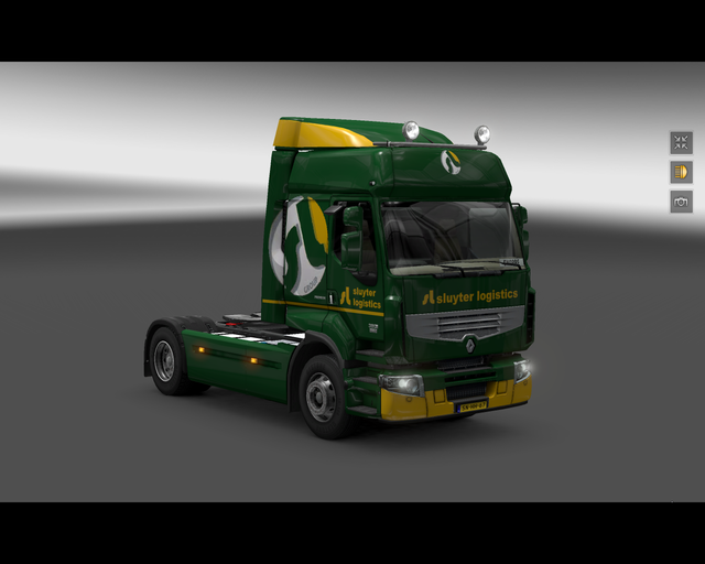 ets2 Renault Premium ( new logo) Sluyter Logistics prive skin ets2