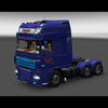 ets2 Daf XF105 6x2 Sandstra... - prive skin ets2