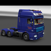 ets2 Daf XF105 6x2 Sandstra... - prive skin ets2