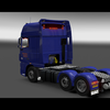 ets2 Daf XF105 6x2 Sandstra... - prive skin ets2