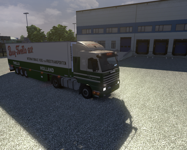 ets2 Scania 113M 380 4x2 + Chereau coolliner Booy  prive skin ets2