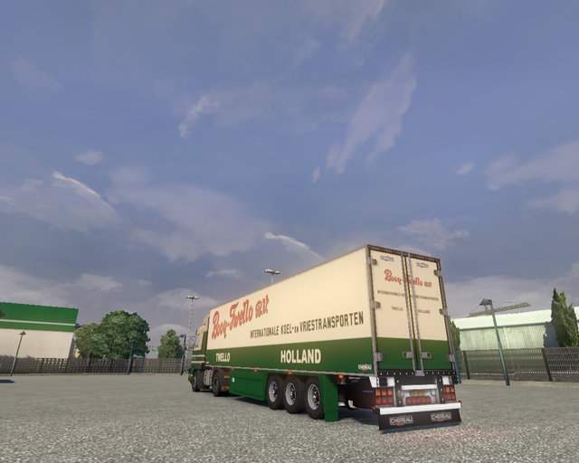 ets2 Scania 113M 380 4x2 + Chereau coolliner Booy  prive skin ets2