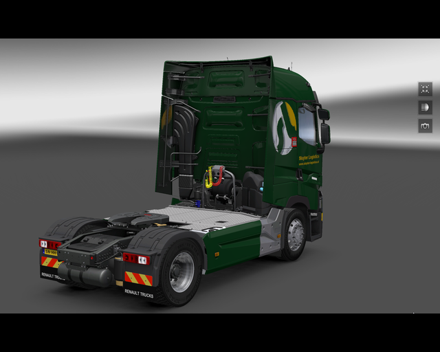 ets2 Renault T 4x2 Sluyter Logistics Holland 2 prive skin ets2