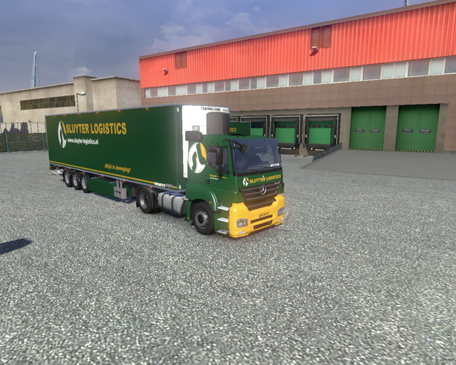 ets2 Mercedes Axor 4x2 (low cab) + Chereau Sluyte prive skin ets2