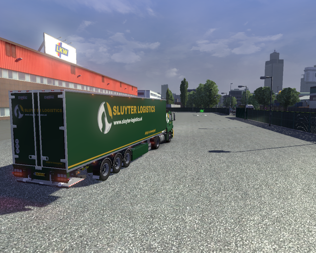 ets2 Mercedes Axor 4x2 (low cab) + Chereau Sluyte prive skin ets2