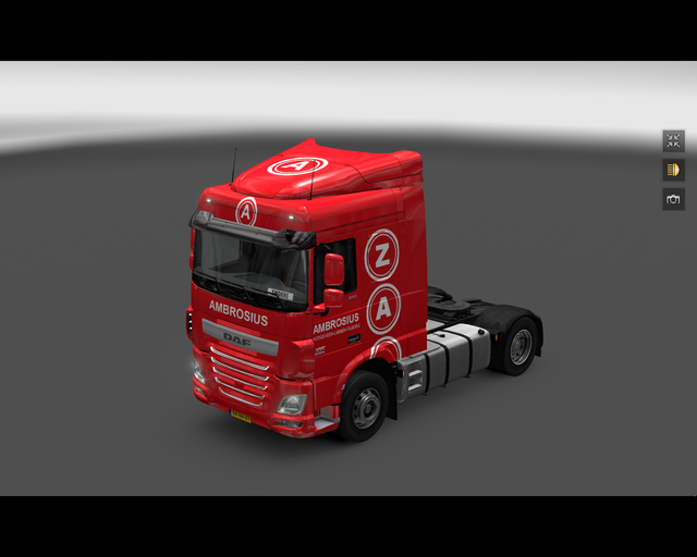 ets2 Daf XF105 euro6 Ambrosius Transporten Hoogeve prive skin ets2